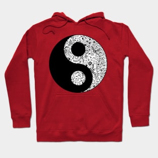 Floral YinYang Hoodie